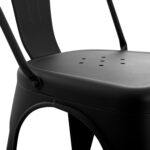 ΚΑΡΕΚΛΑ ΜΕΤΑΛΛΙΚΗ MELITA-PRO HM8641.42 ΜΑΥΡΟ ΜΑΤ 44x47x84.5Υεκ.