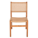 ΚΑΡΕΚΛΑ ΤΡΑΠΕΖΑΡΙΑΣ DINIZ HM6554 ΞΥΛΟ TEAK ΦΥΣΙΚΟ--ΣΥΝΘ.ΣΧΟΙΝΙ 48x60x84Υεκ.