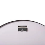 ΚΑΘΡΕΠΤΗΣ ΤΟΙΧΟΥ ΣΤΡΟΓΓΥΛΟΣ ROUNDER HM4503.01 ΑΛΟΥΜΙΝΙΟ ΣΕ ΜΑΥΡΟ-ΦΩΤΙΣΜΟΣ LED Φ80εκ.