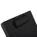 ΜΑΞΙΛΑΡΙ ΞΑΠΛΩΣΤΡΑΣ TEXTILENE SIFNOS ΜΑΥΡΟ HM11761.01 198(119+79)x70x20Yεκ.