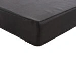 ΜΑΞΙΛΑΡΙ ΞΑΠΛΩΣΤΡΑΣ TEXTILENE SIFNOS ΜΑΥΡΟ HM11761.01 198(119+79)x70x20Yεκ.