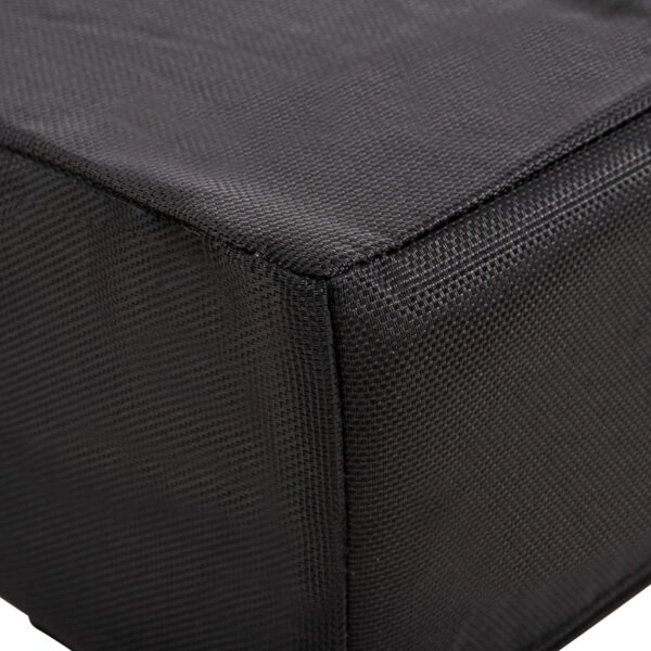 ΜΑΞΙΛΑΡΙ ΞΑΠΛΩΣΤΡΑΣ TEXTILENE SIFNOS ΜΑΥΡΟ HM11761.01 198(119+79)x70x20Yεκ.