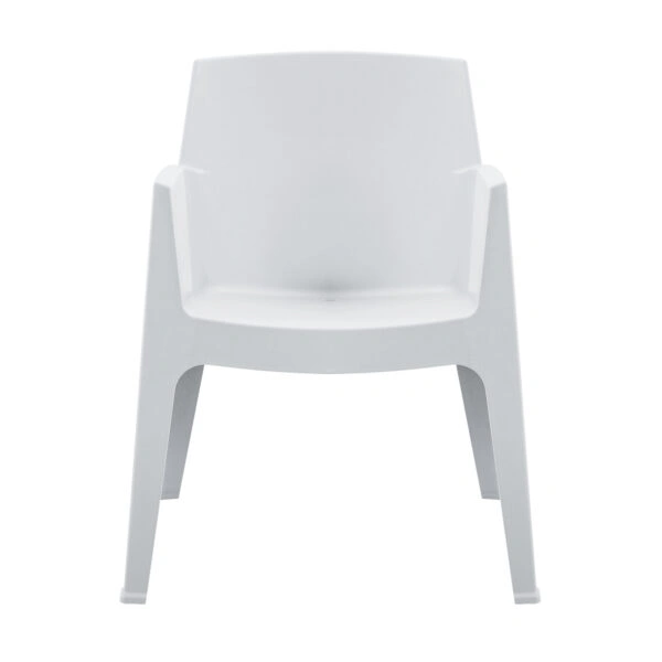 ΠΟΛΥΘΡΟΝΑ ΠΟΛΥΠΡΟΠΥΛΕΝΙΟΥ SLEEK HM6370.01 ΛΕΥΚΗ 57x56x82,5Υεκ.