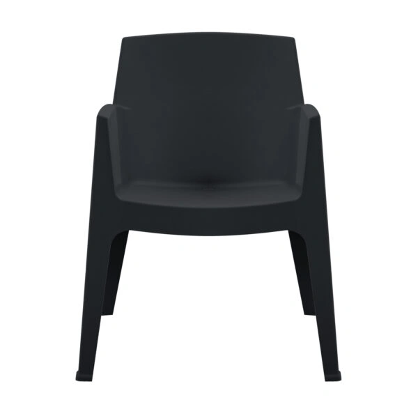 ΠΟΛΥΘΡΟΝΑ ΠΟΛΥΠΡΟΠΥΛΕΝΙΟΥ SLEEK HM6370.02 ΜΑΥΡΗ 57x56x82,5Υεκ.