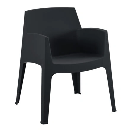 ΠΟΛΥΘΡΟΝΑ ΠΟΛΥΠΡΟΠΥΛΕΝΙΟΥ SLEEK HM6370.02 ΜΑΥΡΗ 68x63x82