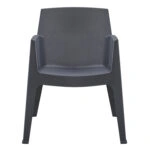 ΠΟΛΥΘΡΟΝΑ ΠΟΛΥΠΡΟΠΥΛΕΝΙΟΥ SLEEK HM6370.10 ΓΚΡΙ 57x56x82,5Υεκ.