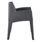 ΠΟΛΥΘΡΟΝΑ ΠΟΛΥΠΡΟΠΥΛΕΝΙΟΥ SLEEK HM6370.10 ΓΚΡΙ 57x56x82,5Υεκ.