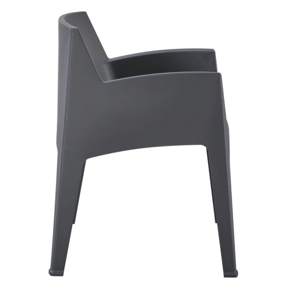ΠΟΛΥΘΡΟΝΑ ΠΟΛΥΠΡΟΠΥΛΕΝΙΟΥ SLEEK HM6370.10 ΓΚΡΙ 57x56x82,5Υεκ.