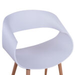 ΠΟΛΥΘΡΟΝΑ ΠΟΛΥΠΡΟΠΥΛΕΝΙΟΥ MAGGIE HM8600.01 ΣΕ ΛΕΥΚΟ ΧΡΩΜΑ 59x53x80Υ εκ.