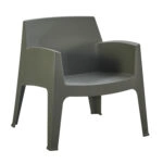 ΠΟΛΥΘΡΟΝΑ ΠΟΛΥΠΡΟΠΥΛΕΝΙΟΥ LOUNGE SLEEK HM6365.05 DARK OLIVE GREEN 62,5x48,5x73Υεκ.