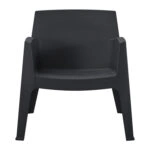 ΠΟΛΥΘΡΟΝΑ ΠΟΛΥΠΡΟΠΥΛΕΝΙΟΥ LOUNGE SLEEK HM6365.02 ΜΑΥΡΟ 62,5x48,5x73Υεκ.