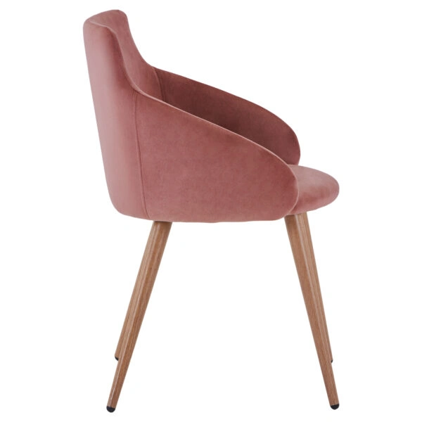 ΠΟΛΥΘΡΟΝΑΚΙ IVY ΒΕΛΟΥΔΟ ΣΑΠΙΟ ΜΗΛΟ ΚΑΙ ΜΕΤΑΛΛΙΚΑ ΠΟΔΙΑ HM8546.02 55x55x80Υ εκ.