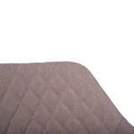 ΠΟΛΥΘΡΟΝΑΚΙ CHARLES HM8522.07 ΜΕ ΥΦΑΣΜΑ ΜΠΕΖ & PU ΜΠΕΖ 57x63x83Υ εκ.