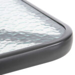 ΣΕΤ 3ΤΜΧ ΜΕ ΤΡΑΠΕΖΙ FIGO 70Χ70Χ72Υ & ΠΟΛΥΘΡΟΝΕΣ LAURA ΓΚΡΙ ΧΡΩΜΑ HM10469