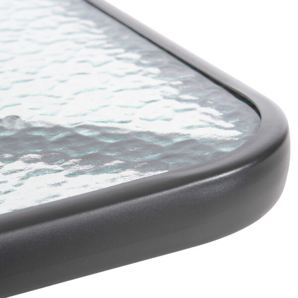 ΣΕΤ 3ΤΜΧ ΜΕ ΤΡΑΠΕΖΙ FIGO 70Χ70Χ72Υ & ΠΟΛΥΘΡΟΝΕΣ LAURA ΓΚΡΙ ΧΡΩΜΑ HM10469