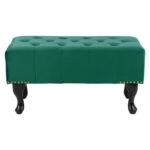 ΤΑΜΠΟΥΡΕ ΥΠΟΠΟΔΙΟ ΚΥΠΑΡΙΣΣΙ ΒΕΛΟΥΔΟ T.CHESTERFIELD EMMA HM226.03 80x45x40Y εκ.