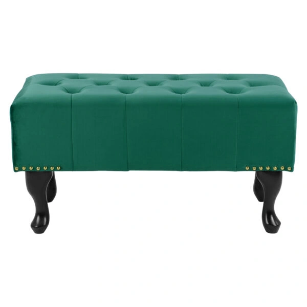 ΤΑΜΠΟΥΡΕ ΥΠΟΠΟΔΙΟ ΚΥΠΑΡΙΣΣΙ ΒΕΛΟΥΔΟ T.CHESTERFIELD EMMA HM226.03 80x45x40Y εκ.