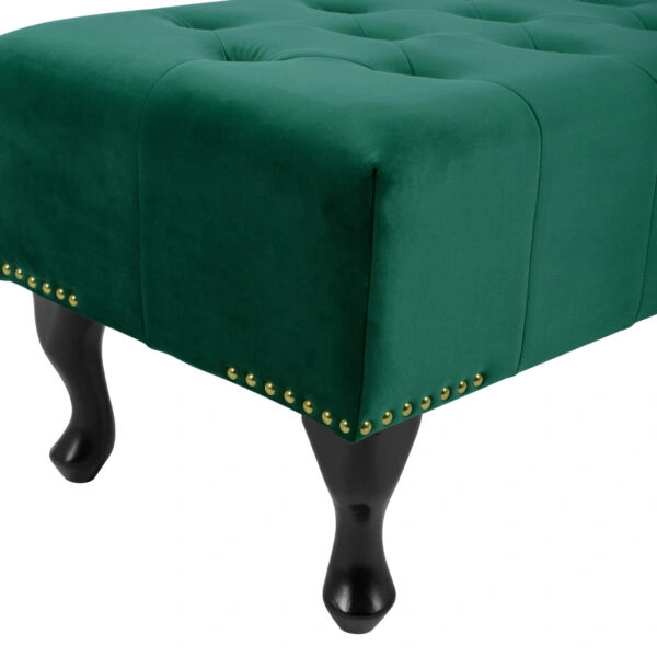 ΤΑΜΠΟΥΡΕ ΥΠΟΠΟΔΙΟ ΚΥΠΑΡΙΣΣΙ ΒΕΛΟΥΔΟ T.CHESTERFIELD EMMA HM226.03 80x45x40Y εκ.