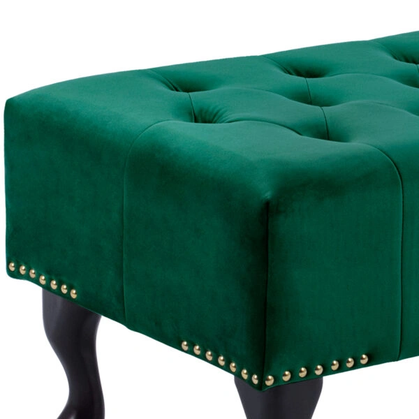 ΤΑΜΠΟΥΡΕ ΥΠΟΠΟΔΙΟ ΚΥΠΑΡΙΣΣΙ ΒΕΛΟΥΔΟ T.CHESTERFIELD EMMA HM226.03 80x45x40Y εκ.