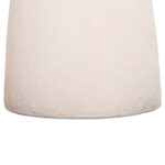 ΤΡΑΠΕΖΙ ΤΡΑΠΕΖΑΡΙΑΣ ΣΤΡΟΓΓΥΛΟ SEPPO HM18154.02 FIBER CEMENT ΛΕΥΚΟ--Φ119,5x75,5Υεκ.