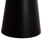 ΤΡΑΠΕΖΙA ΣΑΛΟΝΙΟΥ 2ΤΜΧ DIEN HM9926 ΜΕΤΑΛ.ΒΑΣΕΙΣ & ΚΕΡΑΜΙΚΟ TOP-ΜΑΥΡΟ Φ56 & Φ43 εκ.