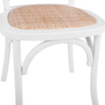 ΞΥΛΙΝΗ ΚΑΡΕΚΛΑ ΒΙΕΝΝΗΣ ALIYAH ΣΤΟΙΒΑΖΟΜΕΝΗ ΑΠΟ ΞΥΛΟ ΟΞΙΑΣ ΣΕ ΛΕΥΚΟ ΜΑΤ HM8644.03 45x54x89