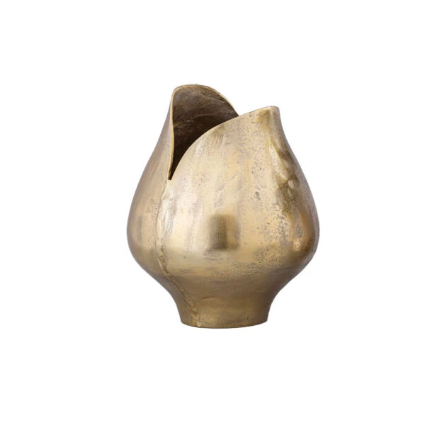 EMBRACE ΒΑΖΟ 31x29x38 ΑΛΟΥΜΙΝΙΟ ΧΡΥΣΟ