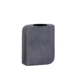 BRICK ΒΑΖΟ 14x7x18 ΑΛΟΥΜΙΝΙΟ ΓΚΡΙ ΣΚΟΥΡΟ