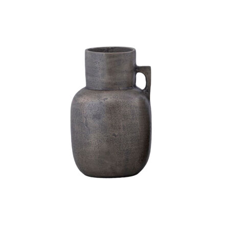 ALUGLOW ΒΑΖΟ 20x20x31 ΑΛΟΥΜΙΝΙΟ ΓΚΡΙ ΑΝΤΙΚΕ