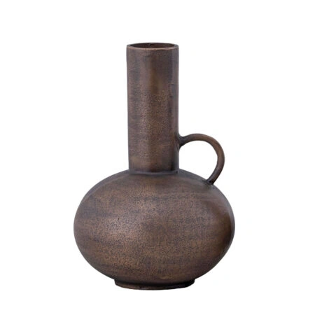 STEEL SHINE ΒΑΖΟ 23x23x34cm ΑΛΟΥΜΙΝΙΟ BRONZE