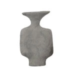 RUSTIC ΒΑΖΟ 18.5x7x29 ΑΛΟΥΜΙΝΙΟ ΜΑΥΡΟ