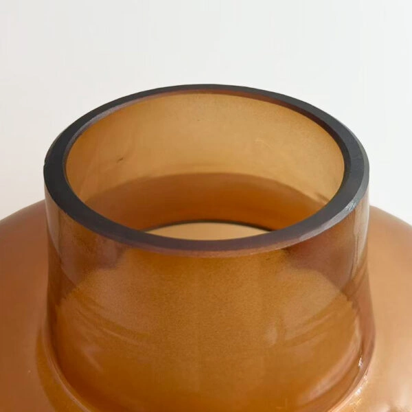 VIDRIO ΒΑΖΟ 25x25x38 ΓΥΑΛΙ CARAMEL