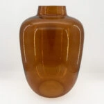 VIDRIO ΒΑΖΟ 34x34x48 ΓΥΑΛΙ CARAMEL