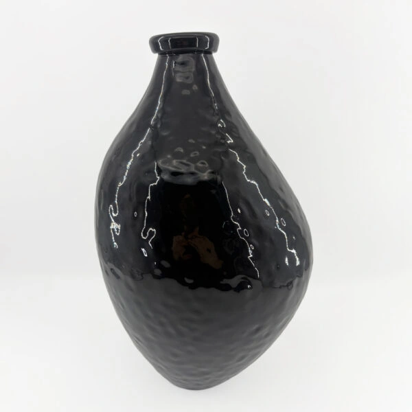 SPICE ΒΑΖΟ 22x22x35.5 ΓΥΑΛΙ ΜΑΥΡΟ