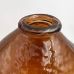 BOCAL ΒΑΖΟ 25x25x25 ΓΥΑΛΙ CARAMEL