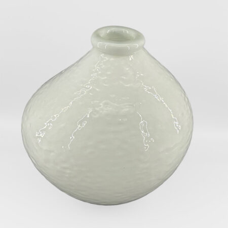 BOCAL ΒΑΖΟ 25x25x25 ΓΥΑΛΙ ΑΣΠΡΟ