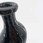 ROMAIN ΒΑΖΟ 15.5x15.5x40 ΓΥΑΛΙ ΜΑΥΡΟ