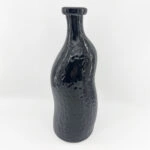 ROMAIN ΒΑΖΟ 15.5x15.5x40 ΓΥΑΛΙ ΜΑΥΡΟ