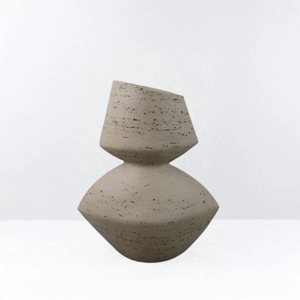 LOOMA I ΒΑΖΟ 28.5x15.5x34.5 RESIN ΚΑΦΕ