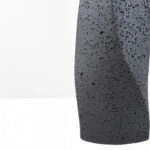 VOID II ΒΑΖΟ 16.5x14.5x39 RESIN ΜΑΥΡΟ