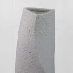 VOID III ΒΑΖΟ 16.5x14.5x39 RESIN ΑΣΠΡΟ