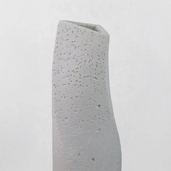 VOID III ΒΑΖΟ 16.5x14.5x39 RESIN ΑΣΠΡΟ