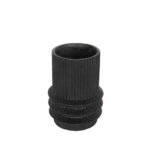 HELIX ΒΑΖΟ 25x25x34.5 MgO ΜΑΥΡΟ