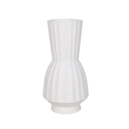 FOLDA ΒΑΖΟ 25x25x50cm MgO ΑΣΠΡΟ