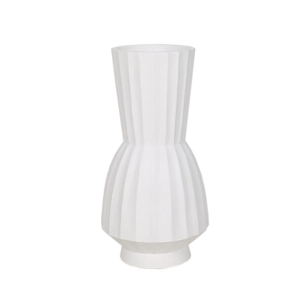 FOLDA ΒΑΖΟ 25x25x50cm MgO ΑΣΠΡΟ