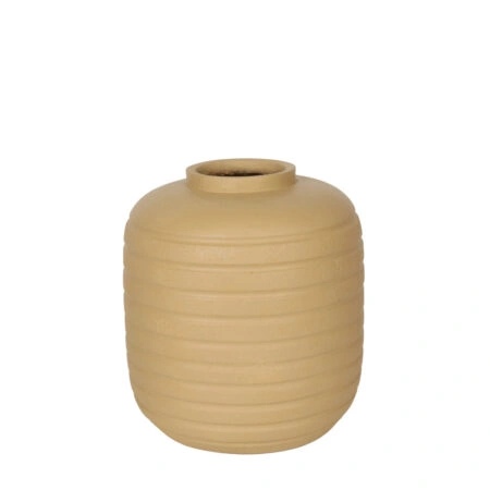 FIORA ΒΑΖΟ 30x30x32.5cm MgO ΜΠΕΖ