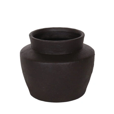 ARDINE ΒΑΖΟ 40x40x33 MgO ΜΑΥΡΟ