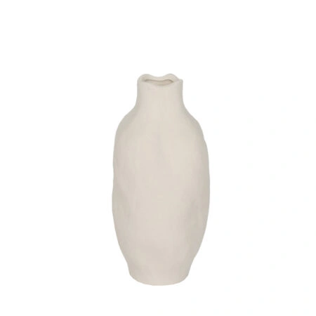 VILERA ΒΑΖΟ 16x16x32cm ΚΕΡΑΜΙΚΟ ΛΕΥΚΟ