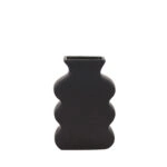 LUNO ΒΑΖΟ 18.5x8x27.5 ΚΕΡΑΜΙΚΟ ΜΑΥΡΟ