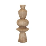 AEON ΒΑΖΟ 25.5x25.5x71 ΓΚΡΙ ΑΝΤΙΚΕ ΑΝΟΙΧΤΟ